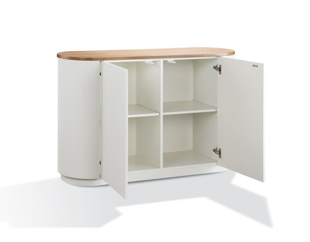 Komoda do salonu jasna owalna Stilig ST582