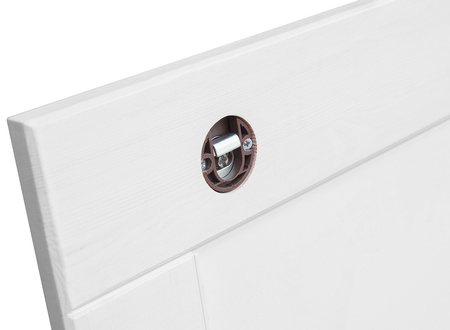 Lustro małe białe Belluno Elegante Katmandu PL037B