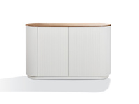 Komoda do salonu jasna owalna Stilig ST582