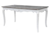 Stół do jadalni stylizowany prostokątny drewniany biały 160cm Rimini White RIW026