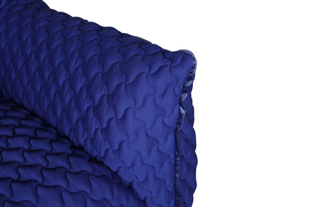 Fotel niebieski tapicerowany Nua N25-B