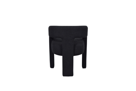 Krzesło tapicerowane Leith LET71BLK