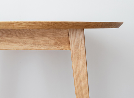 Stół dębowy okrągły 110 cm Orbetello Katmandu KULS110
