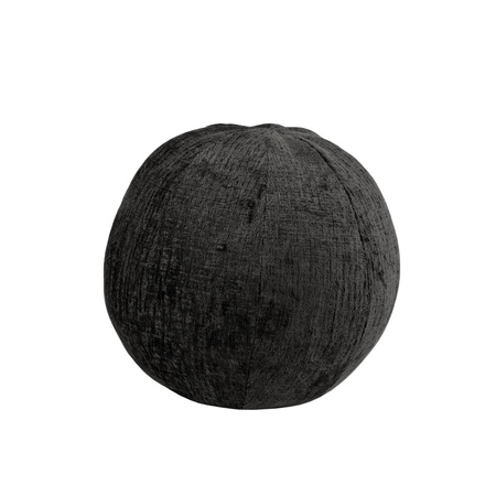 Poduszka czarna polyester Leith LET76BL