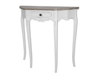 Konsola biała z szufladami Rimini White RIW033