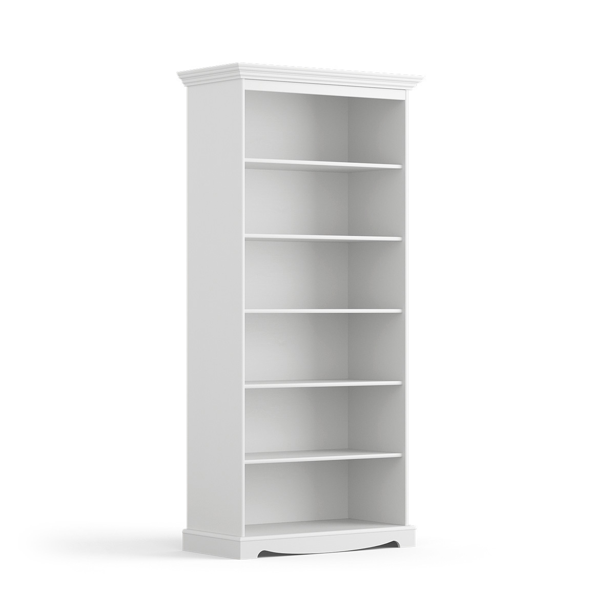 Regał sosnowy Belluno Elegante biały Katmandu PL007B
