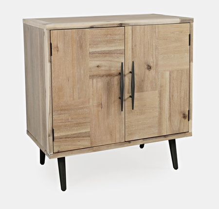 Komoda drewniana dwudrzwiowa w stylu retro do salonu sypialni Avola AV2297-33