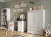 Półki sosnowe 2szt. Belluno Elegante białe  Katmandu PL008B