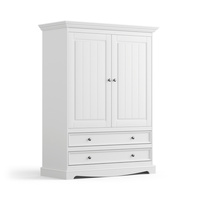 Sosnowa bieliźniarka biała do salonu Belluno Elegante Katmandu PL033B