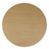 Stół drewniany okrągły do jadalni w nowoczesnym stylu jasne drewno 122cm Avola AV2421-48
