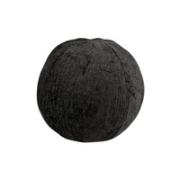 Poduszka czarna polyester Leith LET76BL