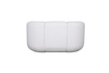 Sofa w nowoczesnym stylu tapicerowana biała Nua N88-150-1