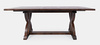 Stół rozkładany drewniany do jadalni ciemnobrązowy 152,5-198cm Avola AV1931-78