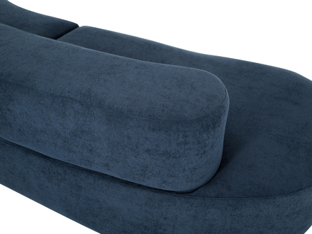 Sofa wypoczynkowa w nowoczesnym designerskim stylu tapicerowana niebieska Nua N75-8