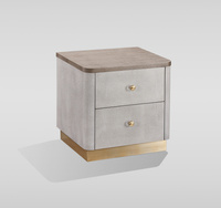 Szafka nocna z szufladami do sypialni Stilig ST891