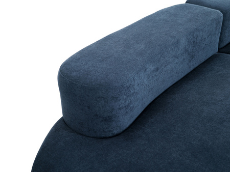 Sofa wypoczynkowa w nowoczesnym designerskim stylu tapicerowana niebieska Nua N75-8