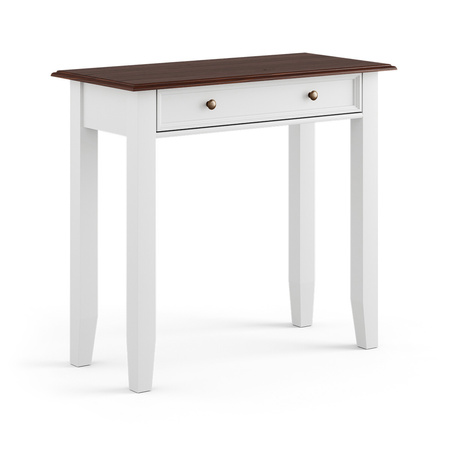 Toaletka sosnowa biały-orzech Belluno Elegante Katmandu PL035B/O