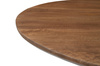 Marmoholz Bellagio – Stół do jadalni | Brązowy Mango | Ø140 cm