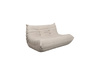 Sofa wypoczynkowa w nowoczesnym stylu tapicerowana jasna Nua N24-4