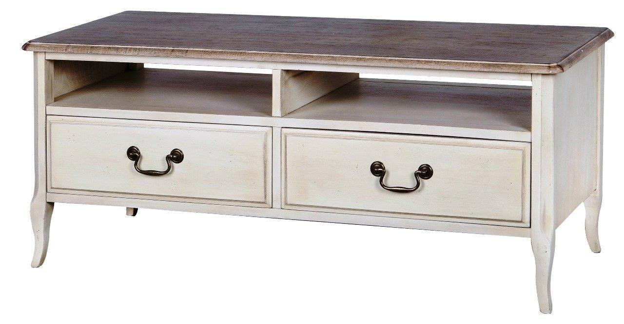Komoda szafka RTV stylizowana rustykalna z szufladami Limena LI836