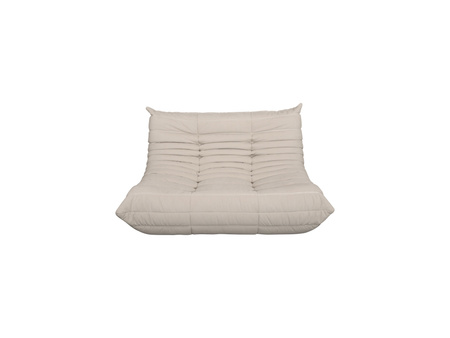 Sofa wypoczynkowa w nowoczesnym stylu tapicerowana jasna Nua N24-4