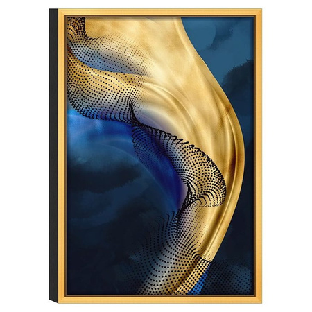 Obraz 120/80cm Gold Dew 1 w eleganckiej złotej ramie JMS051-70