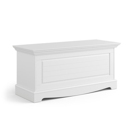 Skrzynia sosnowa Belluno Elegante biała Katmandu PL038B