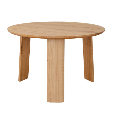 Stolik kawowy okrągły dębowy 61 cm Monti Katmandu PRHMON61D