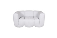Sofa w nowoczesnym stylu tapicerowana biała Nua N88-150-1
