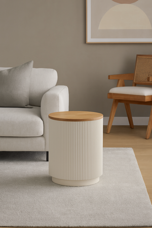 Stolik okrągły jasny Stilig ST581