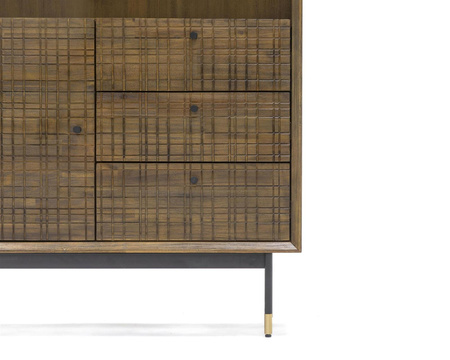 Regał wysoki z pułkami Maze MAZL02