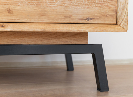 Komoda z szufladami dębowa Modern Loft Katmandu PLMOL04D