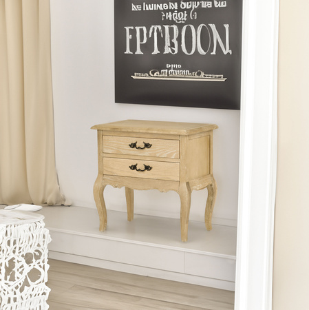 Szafka nocna z szufladami do sypialni Venezia Oak VEO895