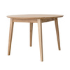 Stół dębowy okrągły 110 cm Orbetello Katmandu KULS110