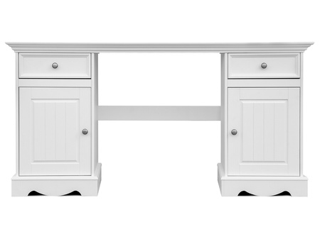 Biurko sosnowe Belluno Elegante biały Katmandu PL023B