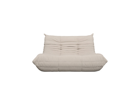 Sofa wypoczynkowa w nowoczesnym stylu tapicerowana jasna Nua N24-4