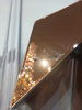 Lustro Polini 102/123cm nowoczesne, złote w greckim stylu OUTLET AHM18031