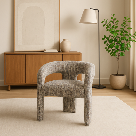 Krzesło tapicerowane Leith LET71MB