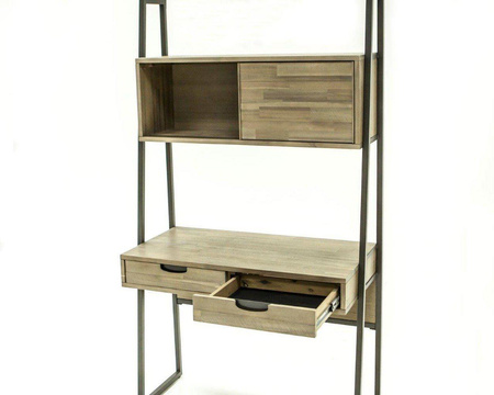 Biurko z półkami i szufladami Flow FLOHO01D