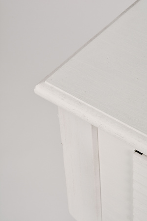 Konsola biała z szufladami Livorno LIV080-W