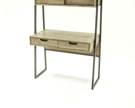 Biurko z półkami i szufladami Flow FLOHO01D