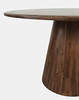 Stół okrągły do jadalni brązowy 127cm Avola AV2271-50