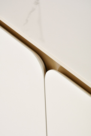 Komoda szafka RTV kremowa złota Stilig ST120