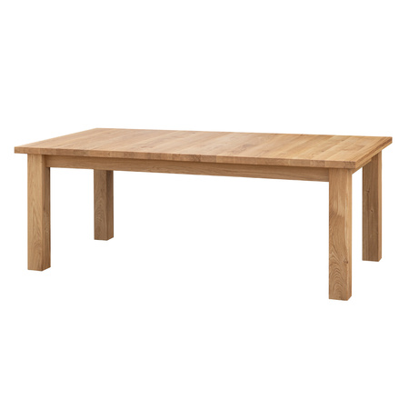 Rozkładany stół dębowy Lanciano 200x100 Katmandu LANCIANO200X100