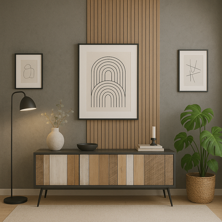 Komoda w nowoczesnym stylu loftowa Adesso ADESD01