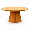 Marmoholz Trento Legno – Stolik Kawowy | Jasny Mango | Ø80 cm
