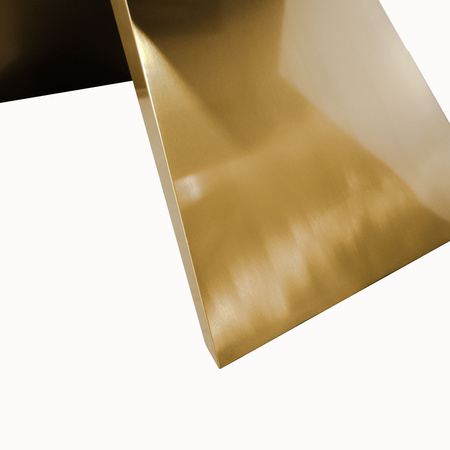 Stół prostokątny złote nogi 180cm Modig M40