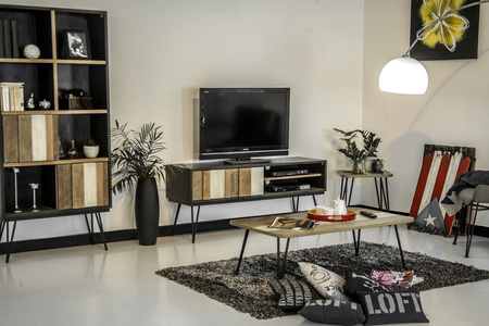 Regał wysoki z pułkami Adesso ADESL02