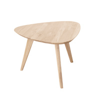 Stolik narożny dębowy bielony 67x69 cm Orbetello Katmandu 3SORB54B