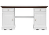 Biurko sosnowe Belluno Elegante biały orzech  Katmandu PL023B/O